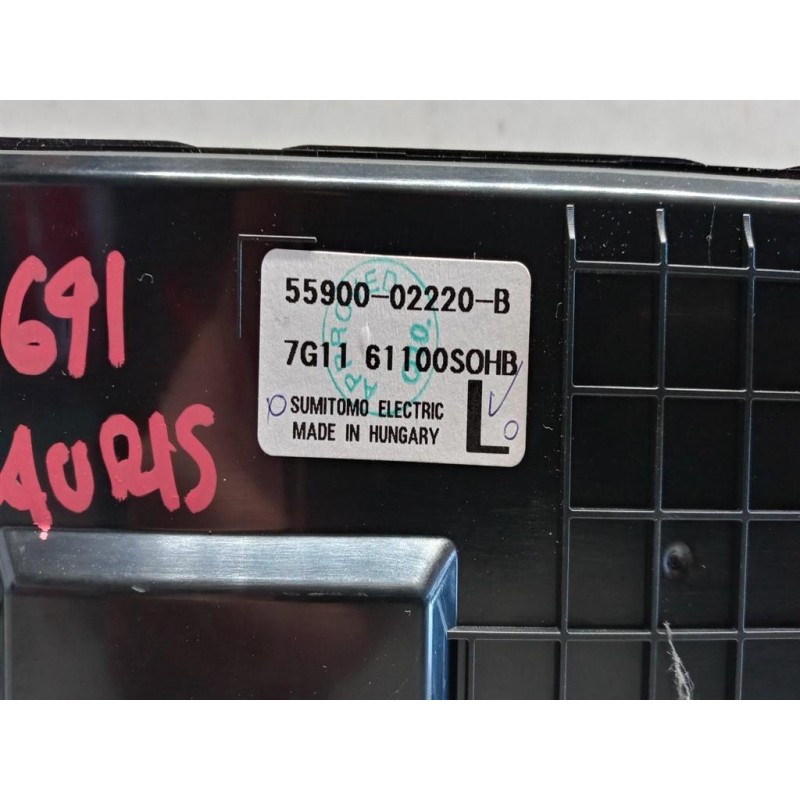 TOYOTA AC CONTROL UNIT TOYOTA Auris 2007>2010 used