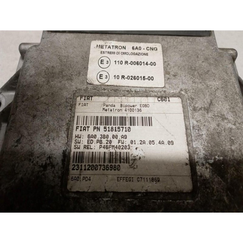 FIAT CENTRALINE VARIE FIAT Panda 4x4 e Panda Natural Power 2004>2010 usato