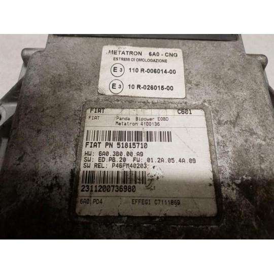 CENTRALINE VARIE FIAT Panda 4x4 e Panda Natural Power 2004>2010 usato