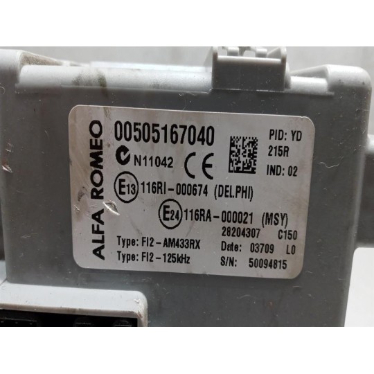 CENTRALINA MOTORE ALFA ROMEO Mito 2008>2011 usato