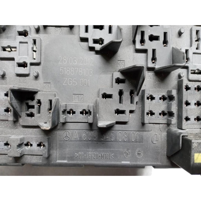 MERCEDES-BENZ van FUSE BOX MERCEDES-BENZ van Vito-Viano (W639) 2010>2013 used