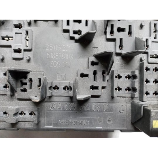 SCATOLA FUSIBILI MERCEDES-BENZ van Vito-Viano (W639) 2010>2013 usato