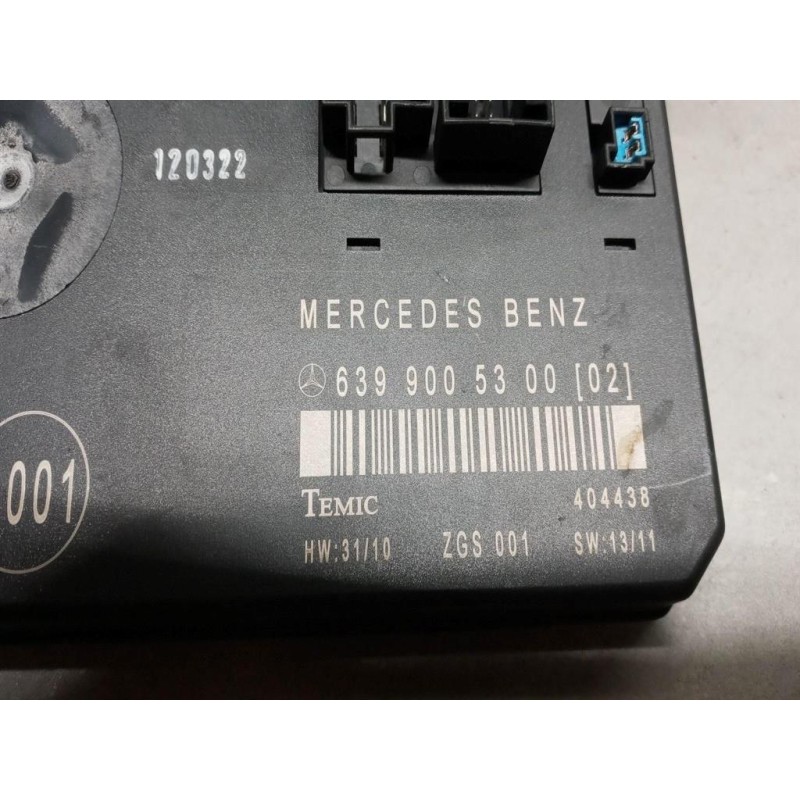MERCEDES-BENZ van FUSE BOX MERCEDES-BENZ van Vito-Viano (W639) 2010>2013 used