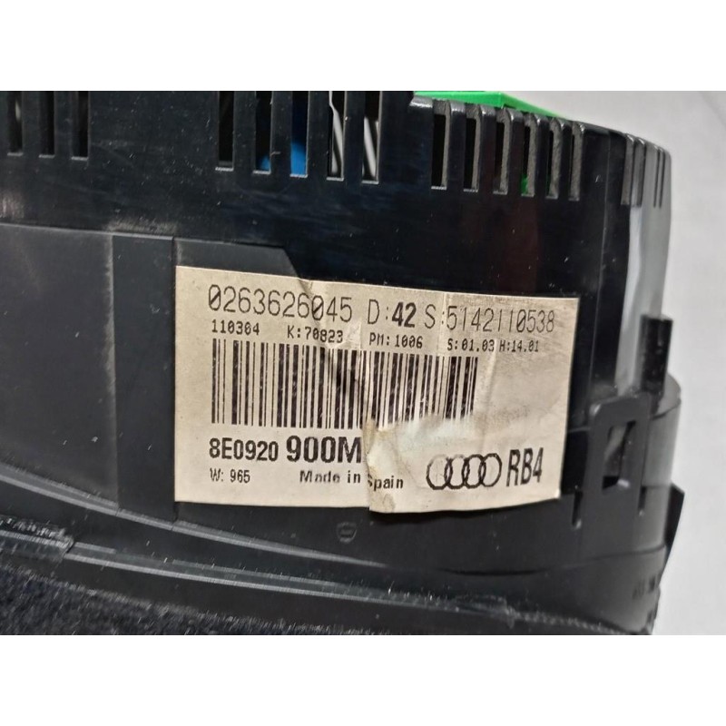 AUDI QUADRO STRUMENTI AUDI A4 2000>2004 usato
