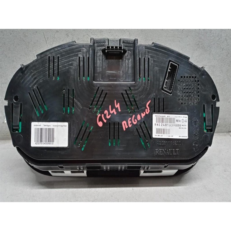RENAULT INSTRUMENT PANEL RENAULT Megane 2014>2016 used