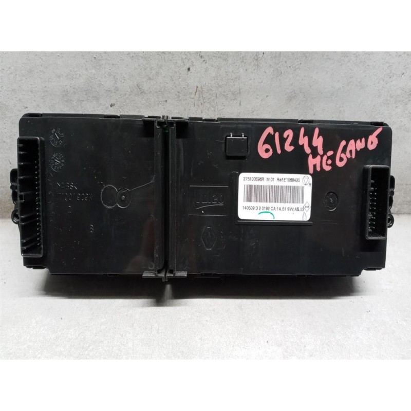 RENAULT AC CONTROL UNIT RENAULT Megane 2014>2016 used