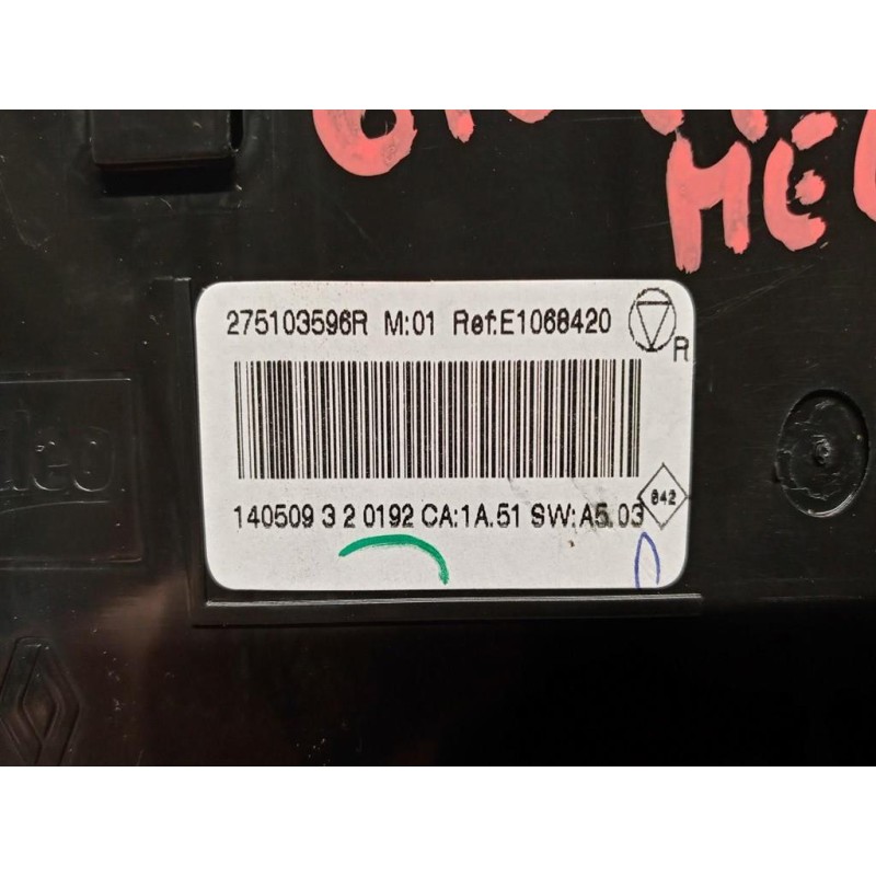 RENAULT CENTRALINA CLIMATIZZATORE RENAULT Megane 2014>2016 usato