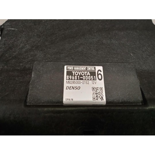 VARIOUS CONTROL UNITS B  TOYOTA Yaris 2011>2014 used