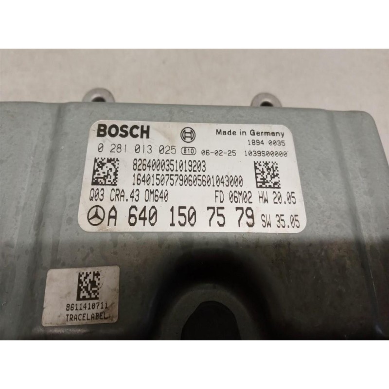 MERCEDES-BENZ ENGINE UNIT MERCEDES-BENZ Classe A (W169) 2004>2008 used