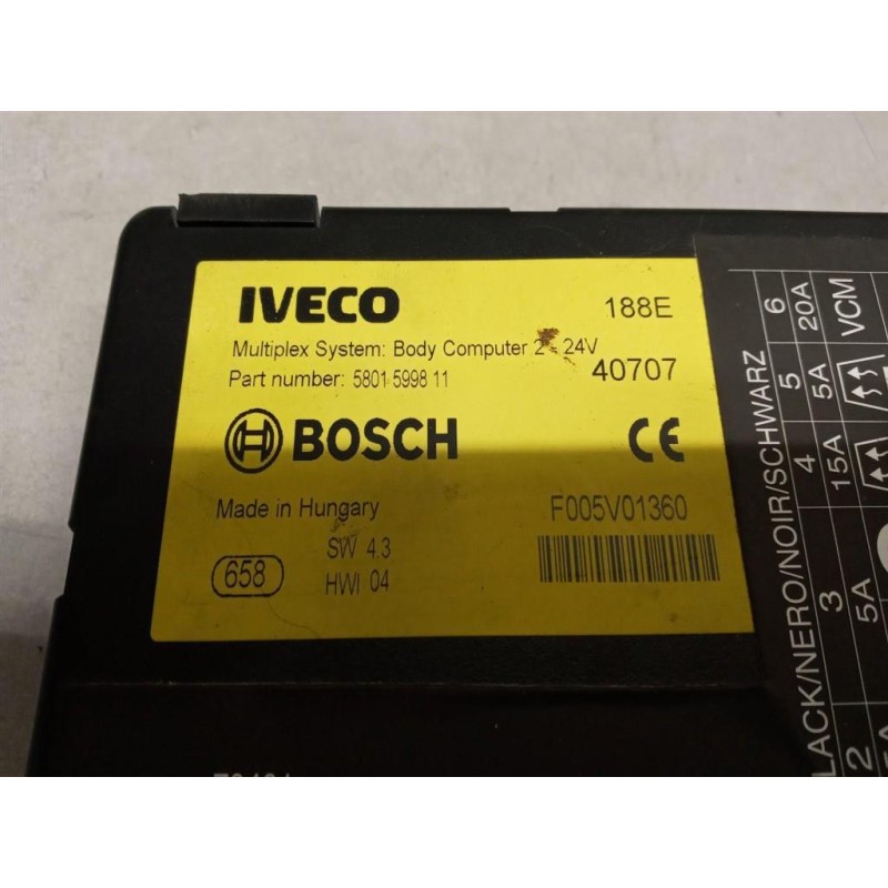 IVECO VARIOUS CONTROL UNITS D  IVECO Stralis 2013> used