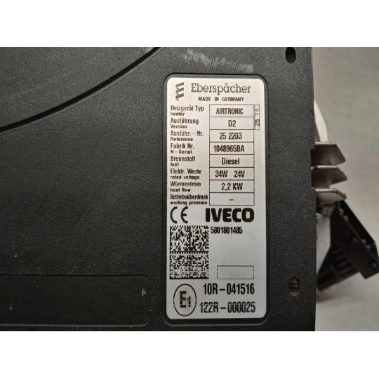 WEBASTO IVECO Stralis 2013> usato