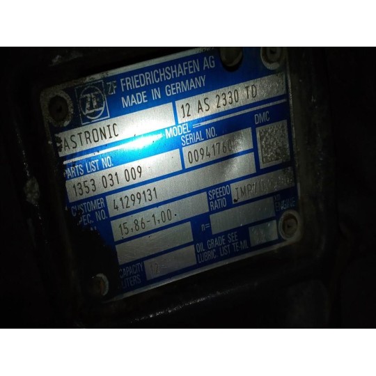 GEARBOXES  IVECO Stralis 2013> used