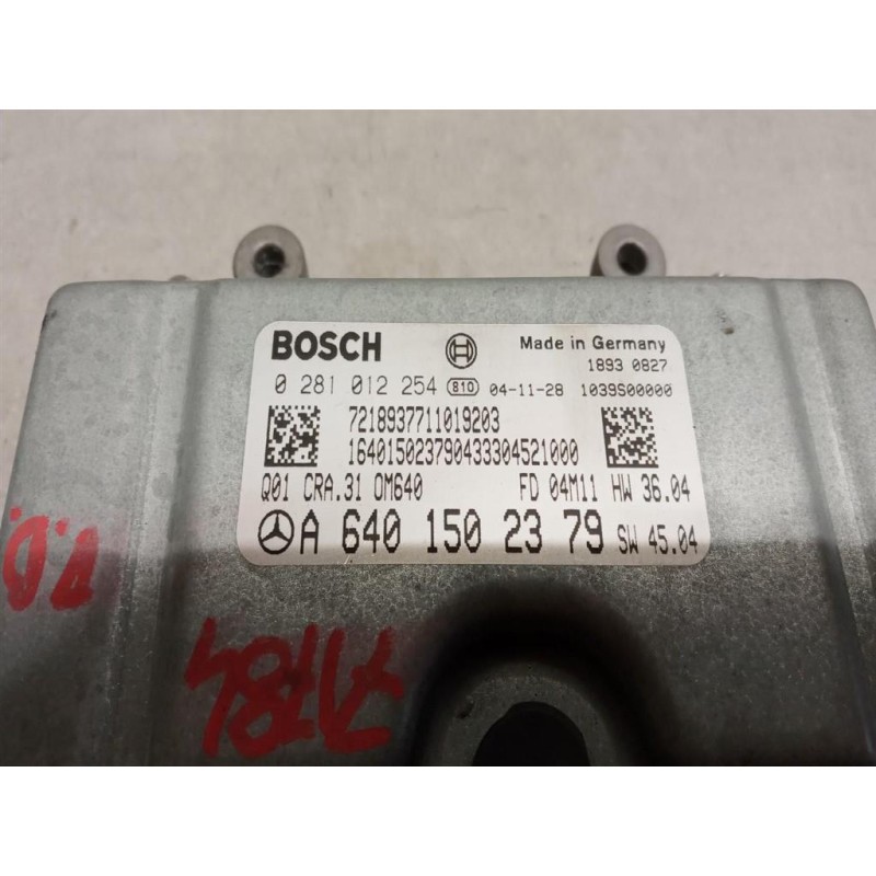 MERCEDES-BENZ ENGINE UNIT MERCEDES-BENZ Classe A (W169) 2004>2008 used