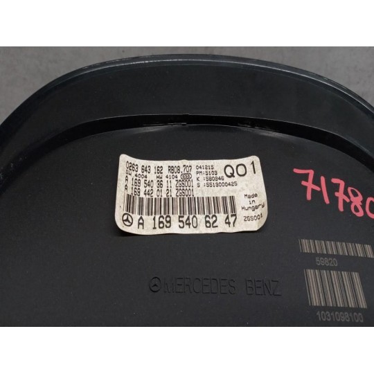 QUADRO STRUMENTI MERCEDES-BENZ Classe A (W169) 2004>2008 usato