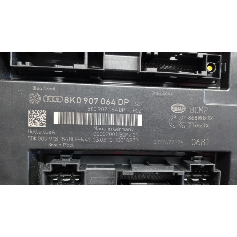 AUDI VARIOUS CONTROL UNITS  AUDI A5 Sportback 2009>2011 used