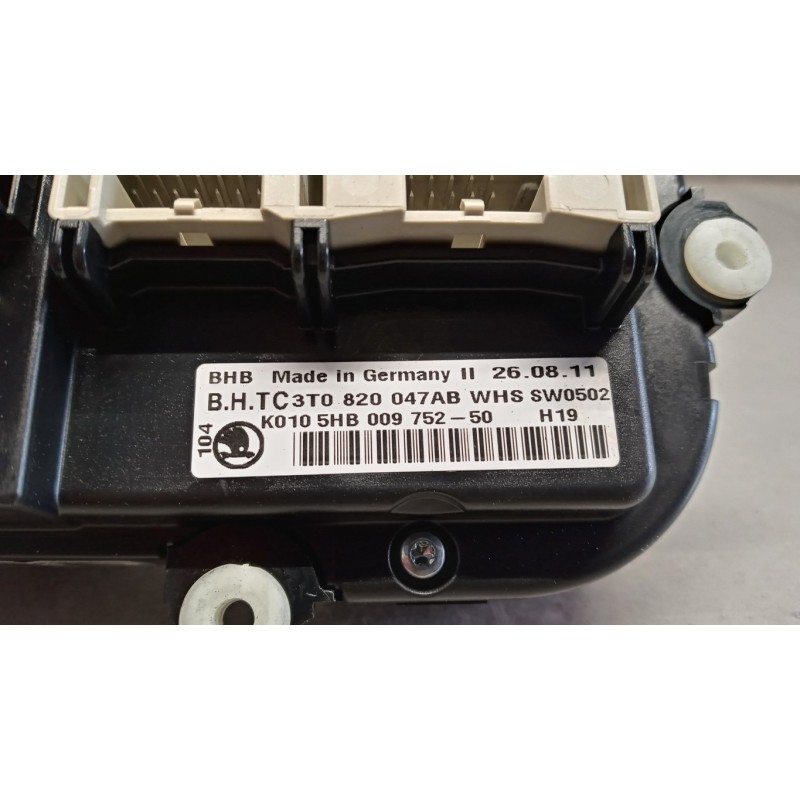 SKODA AC CONTROL UNIT SKODA Yeti 2009>2012 used