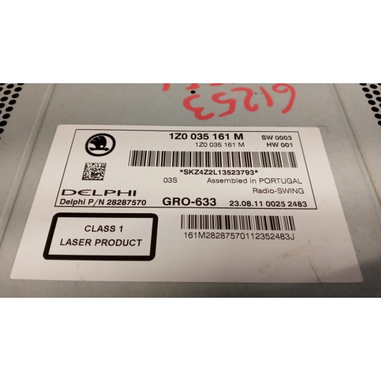 CAR RADIO SKODA Yeti 2009>2012 used