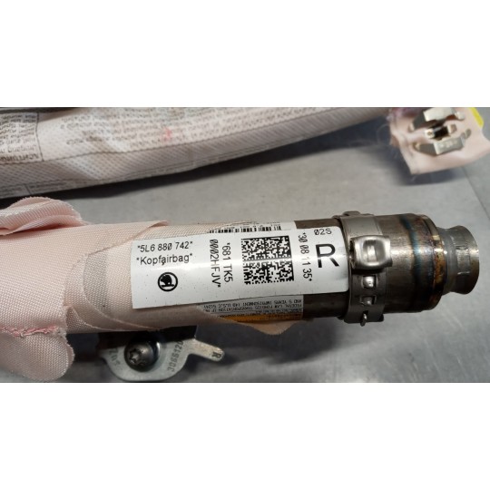 AIR BAG TETTO DESTRO SKODA Yeti 2009>2012 usato