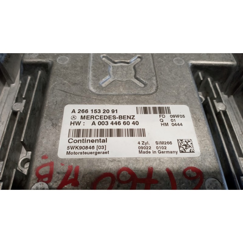 MERCEDES-BENZ CENTRALINA MOTORE MERCEDES-BENZ Classe B (W245) 2008>2011 usato