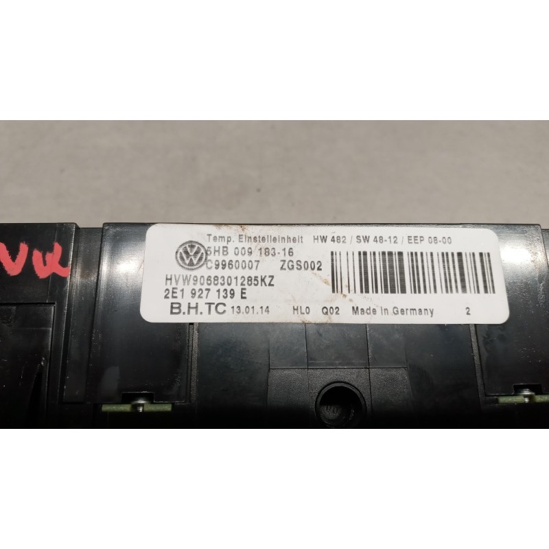 VOLKSWAGEN van CENTRALINA CLIMATIZZATORE VOLKSWAGEN van Crafter 2006>2016 usato