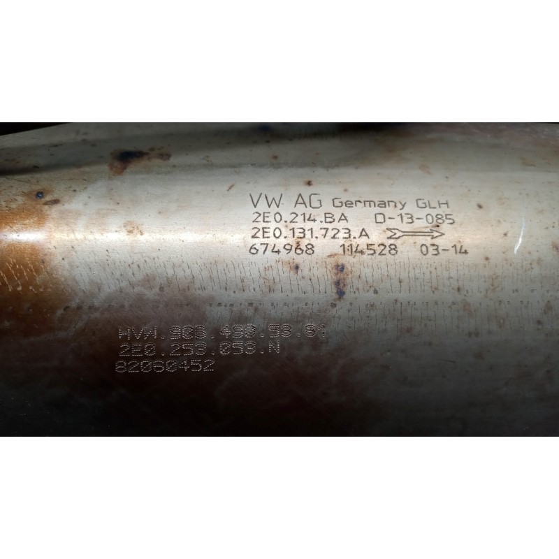 VOLKSWAGEN van FILTRO ANTIPARTICOLATO VOLKSWAGEN van Crafter 2006>2016 usato