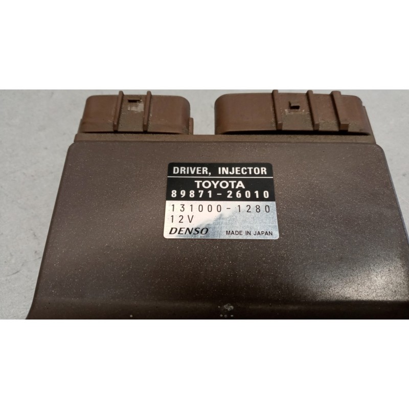 TOYOTA VARIOUS CONTROL UNITS  TOYOTA Rav 4 2002>2006 used