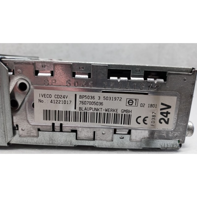 IVECO CAR RADIO IVECO Stralis 2003>2007 used