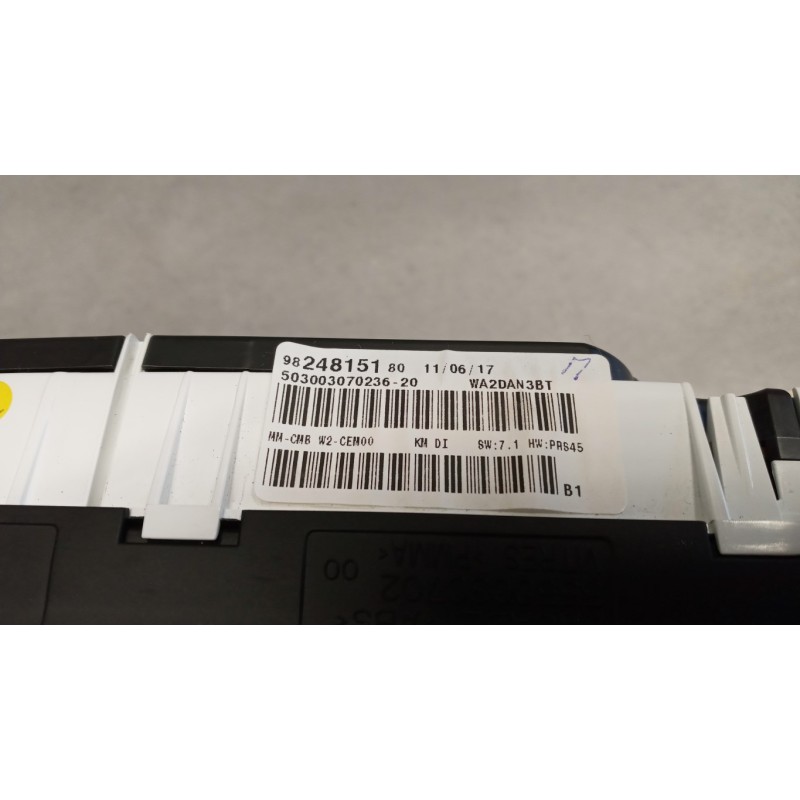 PEUGEOT QUADRO STRUMENTI PEUGEOT 508 2010>2018 usato