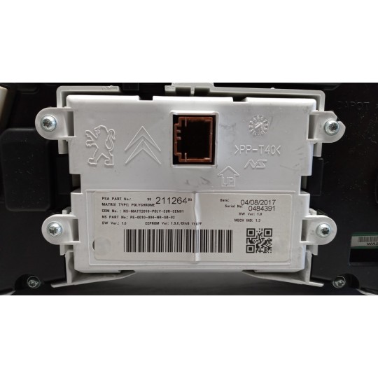 INSTRUMENT PANEL PEUGEOT 508 2010>2018 used