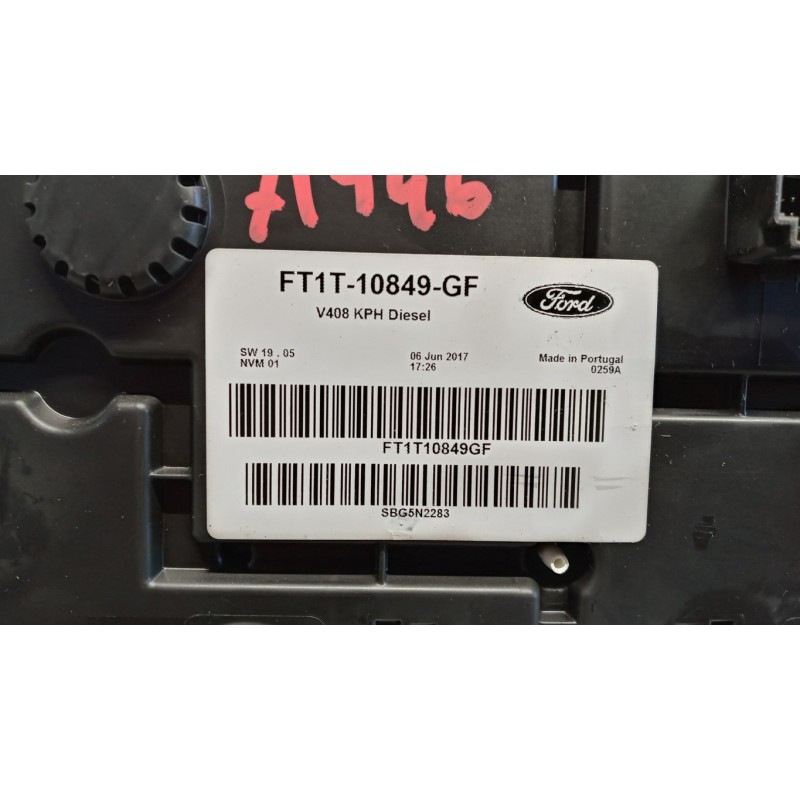 FORD van INSTRUMENT PANEL FORD van Transit/Tourneo Connect 2013> used