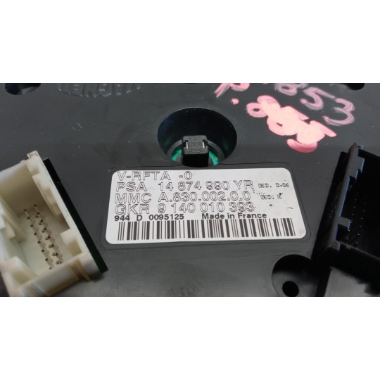 AC CONTROL UNIT PEUGEOT 807 2002>2013 used