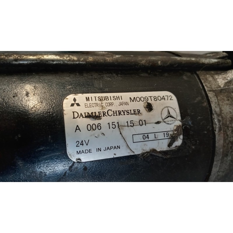 MERCEDES-BENZ truck STARTER MOTOR MERCEDES-BENZ truck Axor used