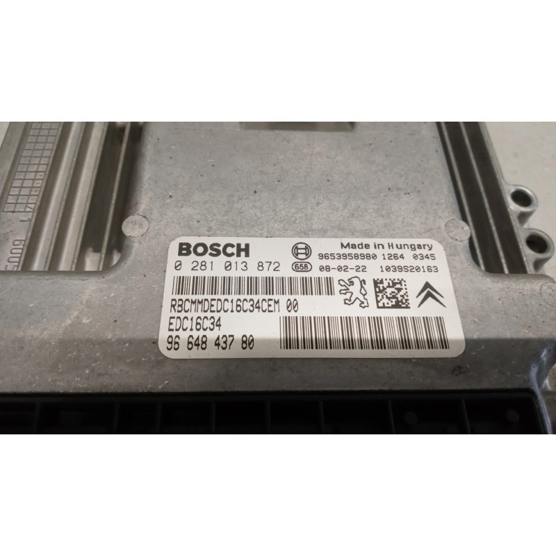 PEUGEOT CENTRALINA MOTORE PEUGEOT 308 2007>2011 usato