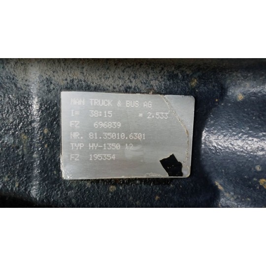 ASSALE POSTERIORE MAN TGX euro 6 usato