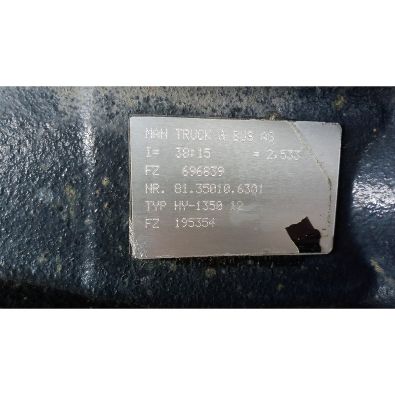 MAN GRUPPO DIFFERENZIALE POSTERIORE MAN TGX euro 6 usato