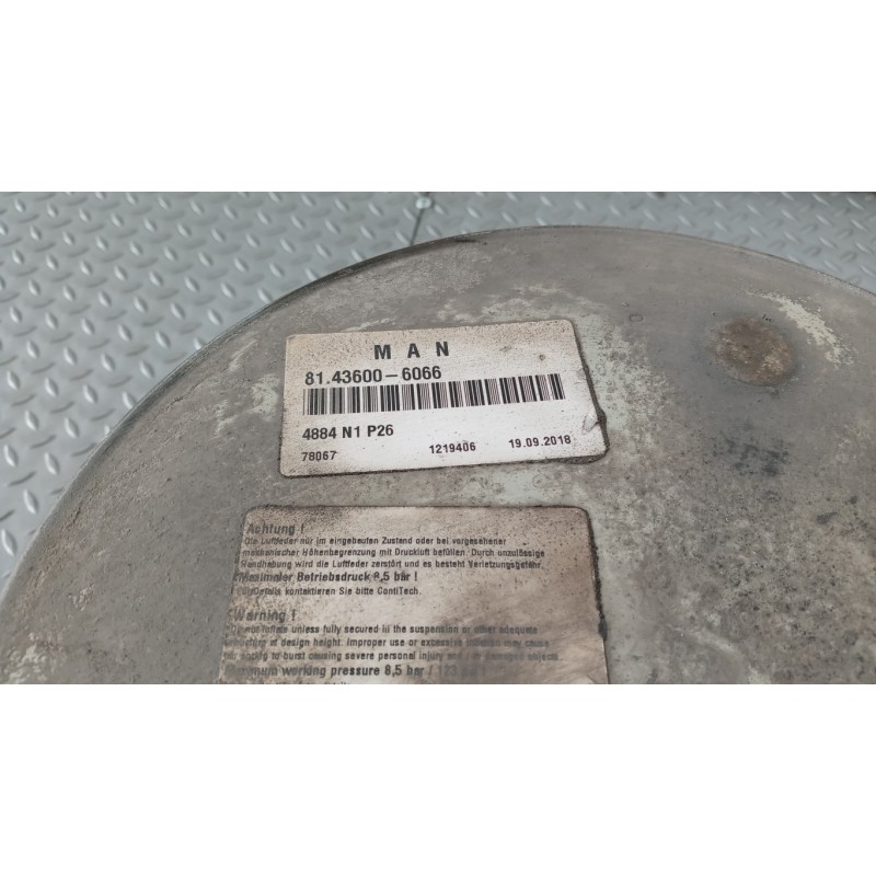 MAN AIR BELLOWS MAN TGX euro 6 used
