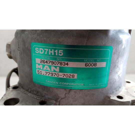 AIR CONDITIONER COMPRESSOR MAN TGX euro 6 used