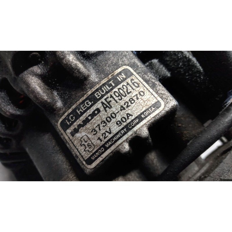 HYUNDAI ALTERNATOR HYUNDAI Galloper 1991>2003 used