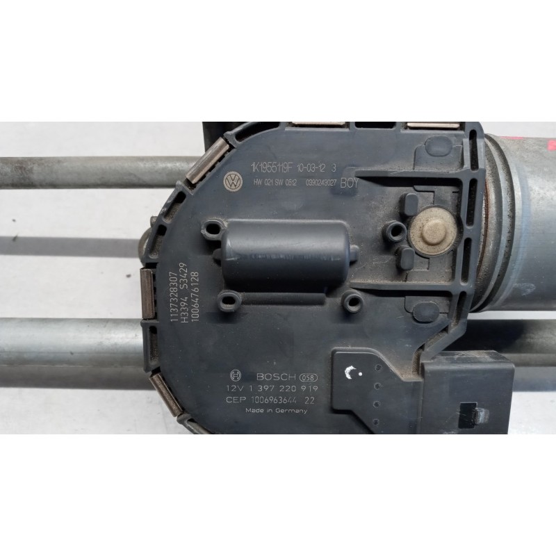 VOLKSWAGEN windshield wiper motor VOLKSWAGEN Golf 6 2008>2012 used