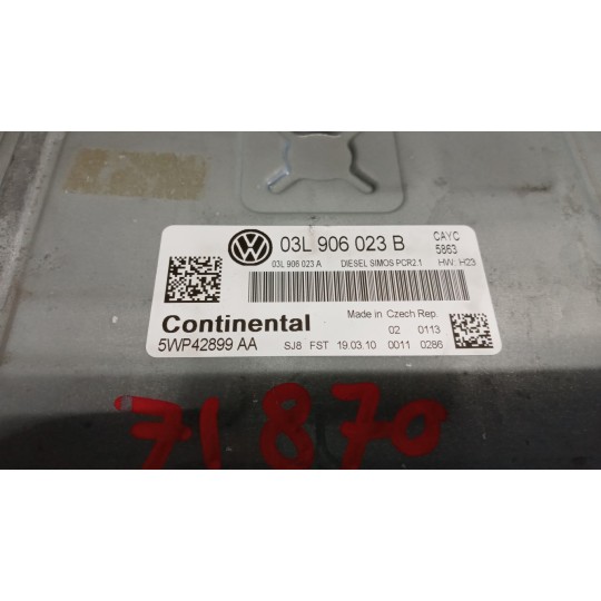CENTRALINA MOTORE VOLKSWAGEN Golf 6 2008>2012 usato