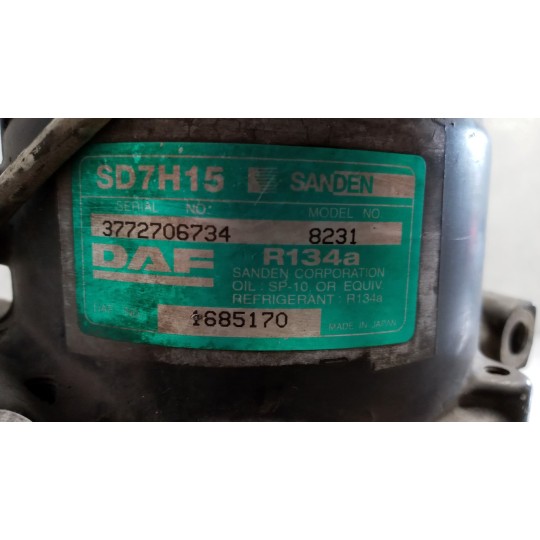 AIR CONDITIONER COMPRESSOR DAF XF105 used