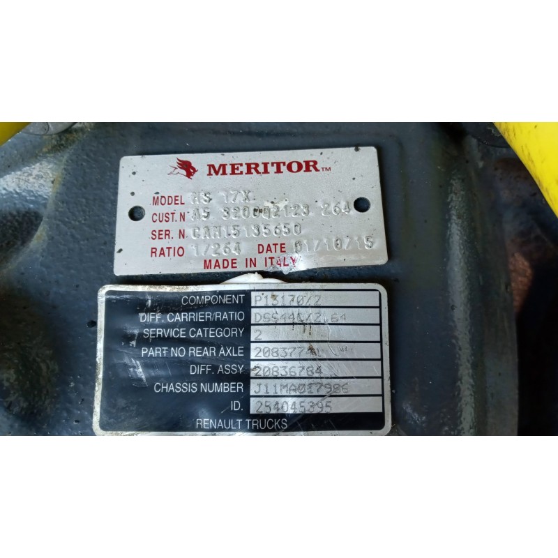 RENAULT truck GRUPPO DIFFERENZIALE POSTERIORE RENAULT truck T 2014> usato