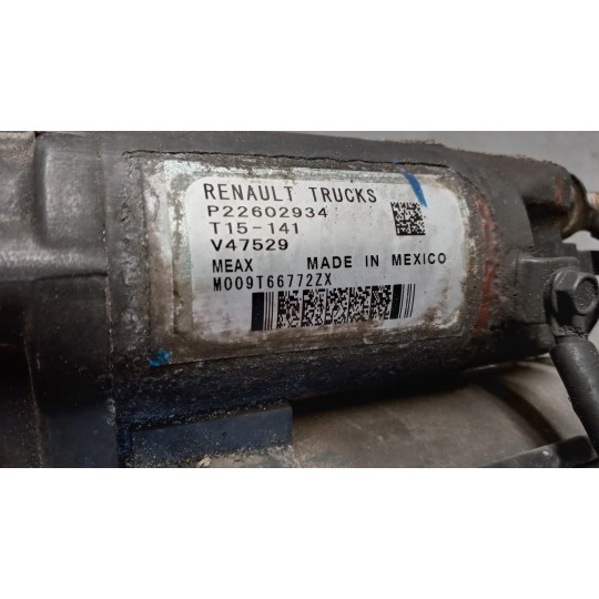 STARTER MOTOR RENAULT truck T 2014> used