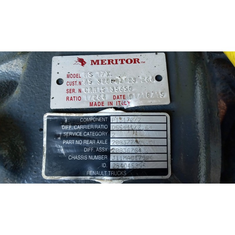 RENAULT truck ASSALE POSTERIORE RENAULT truck T 2014> usato