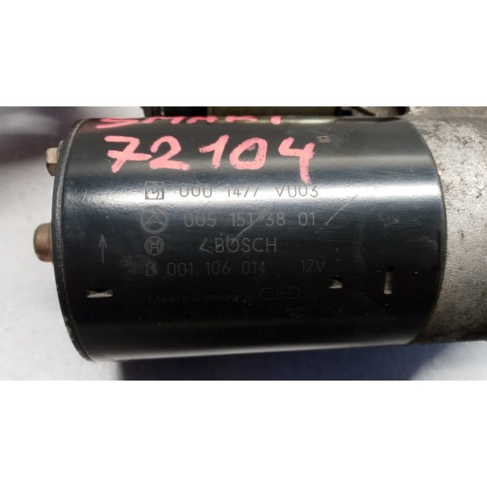 STARTER MOTOR SMART City Coupé e Cabrio 1998>2003 used