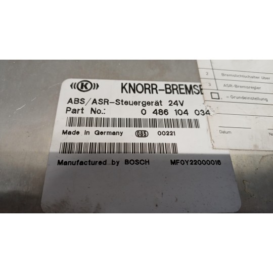 ABS CONTROL UNIT MERCEDES BUS Setra used