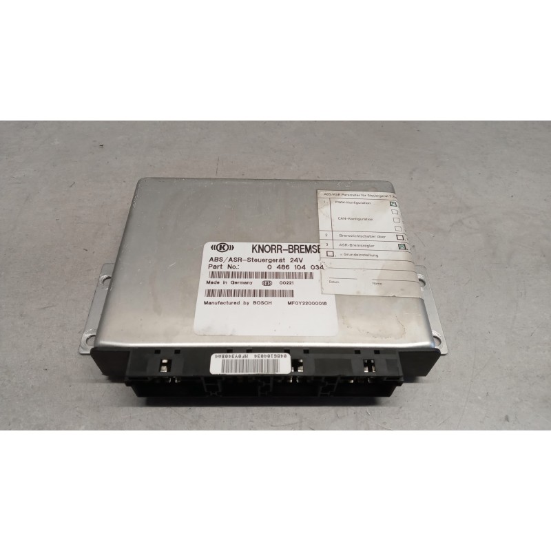 MERCEDES BUS ABS CONTROL UNIT MERCEDES BUS Setra used
