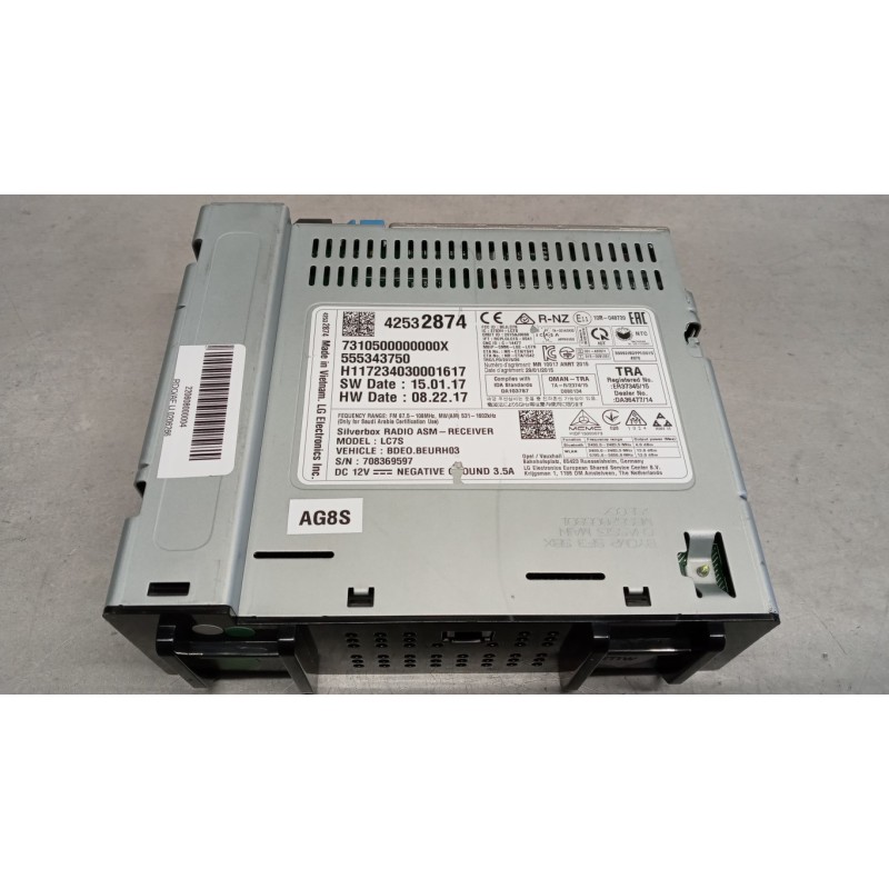 OPEL CAR RADIO OPEL Insignia 2017> used