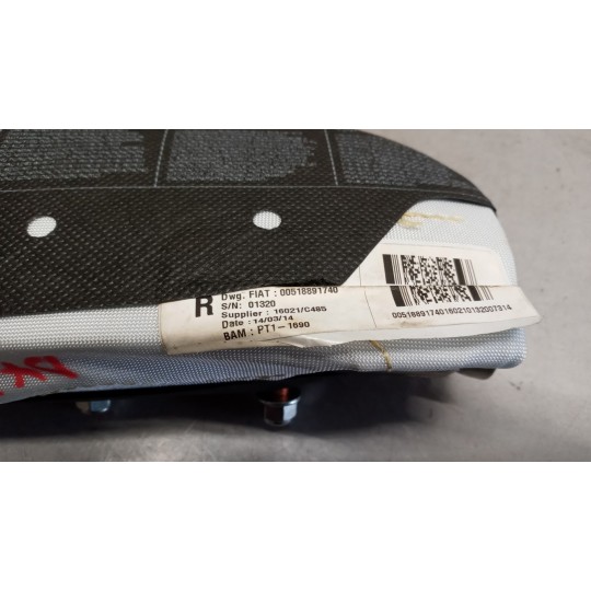 AIR BAG LATERALE DESTRO FIAT F.500L 2012> usato