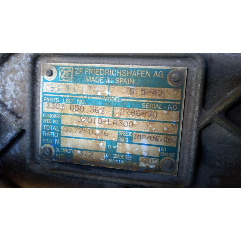 NISSAN truck GEARBOXES  NISSAN truck Atleon used